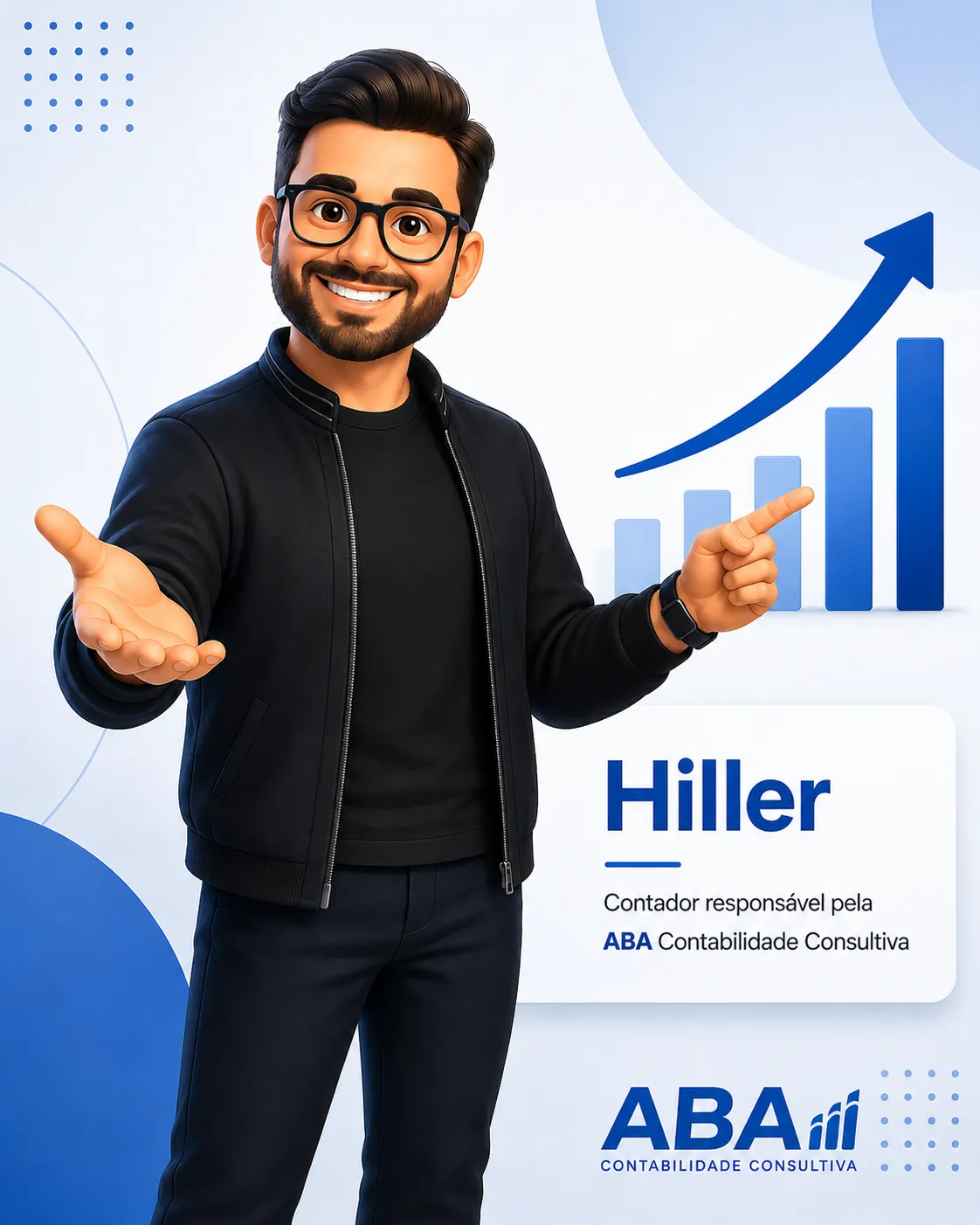 Hiller explicando crescimento e planejamento empresarial